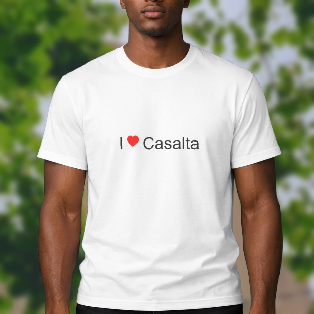 T-shirt I love casalta