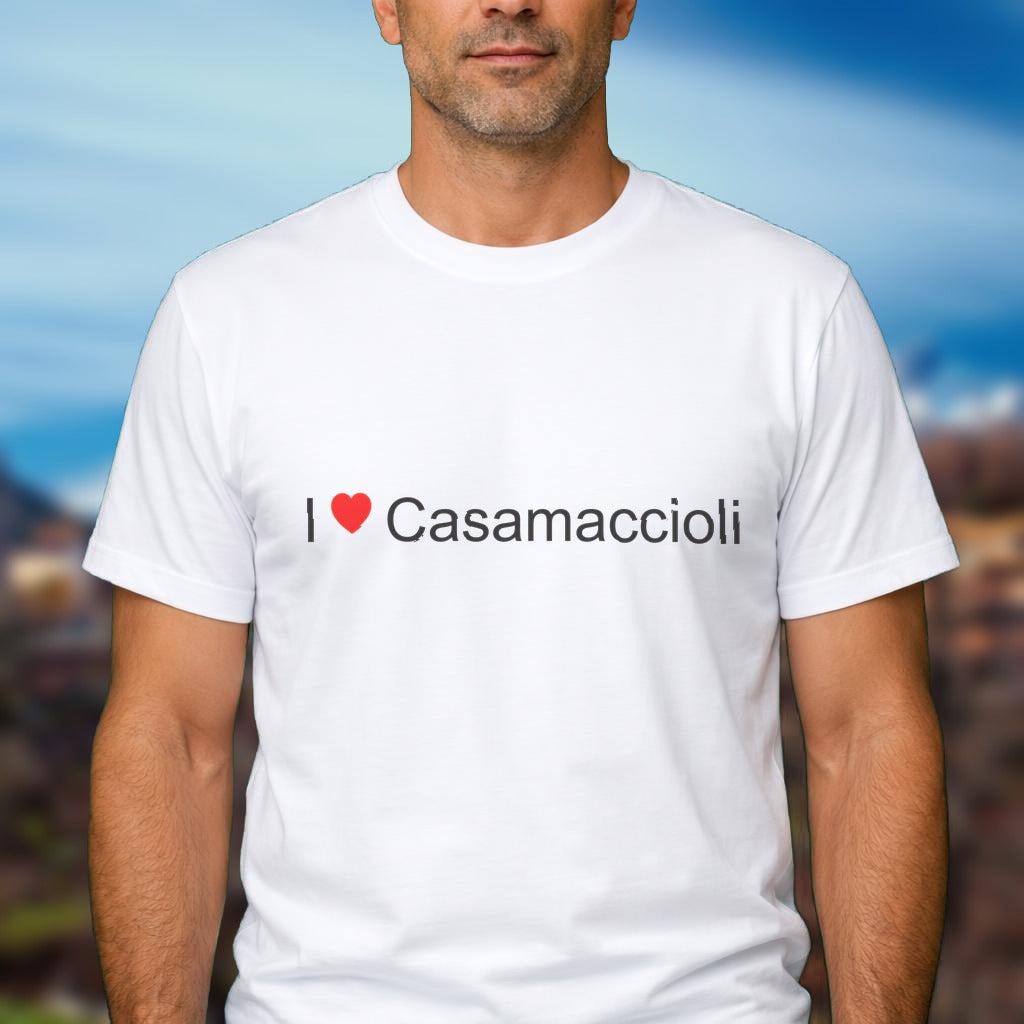 T-shirt I love casamaccioli
