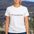 T-shirt I love cassagnoles