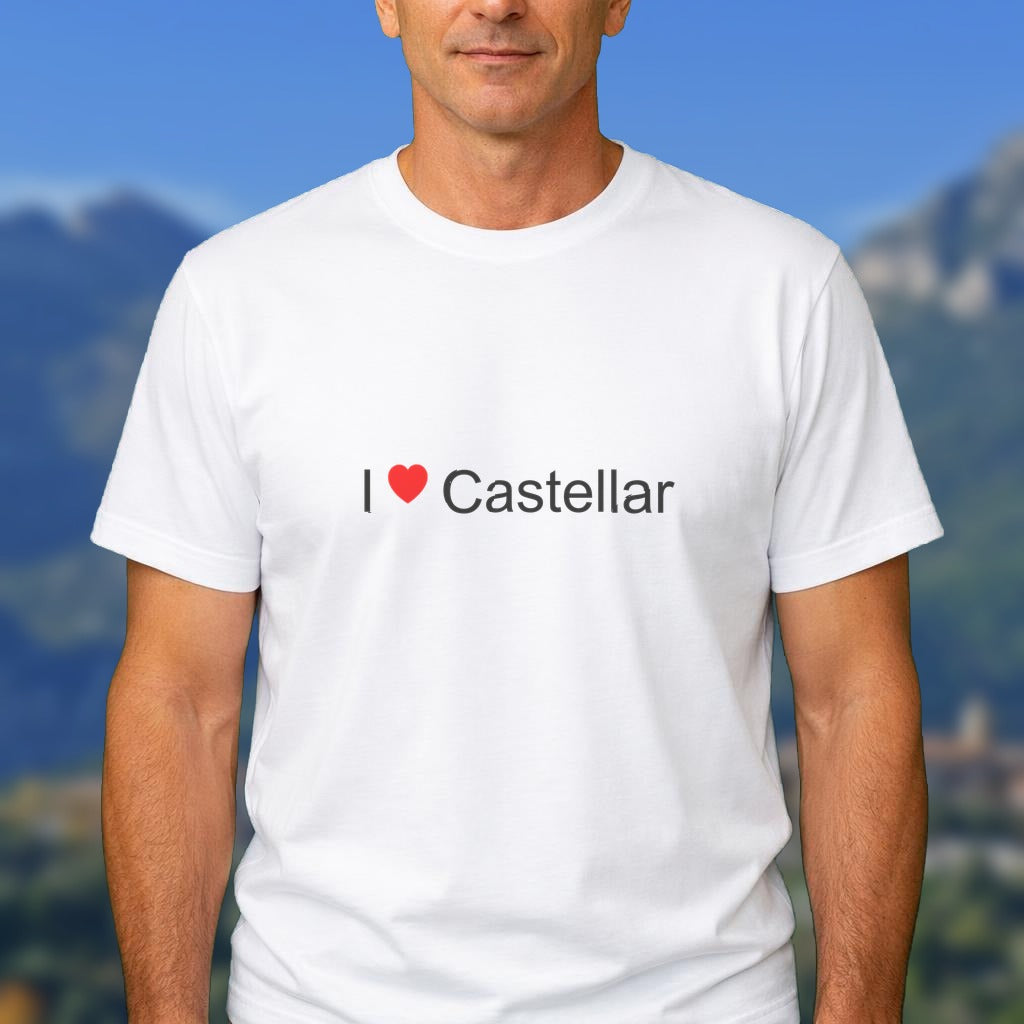T-shirt I love castellar