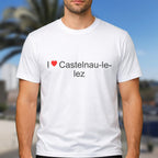 T-shirt I love castelnau-le-lez