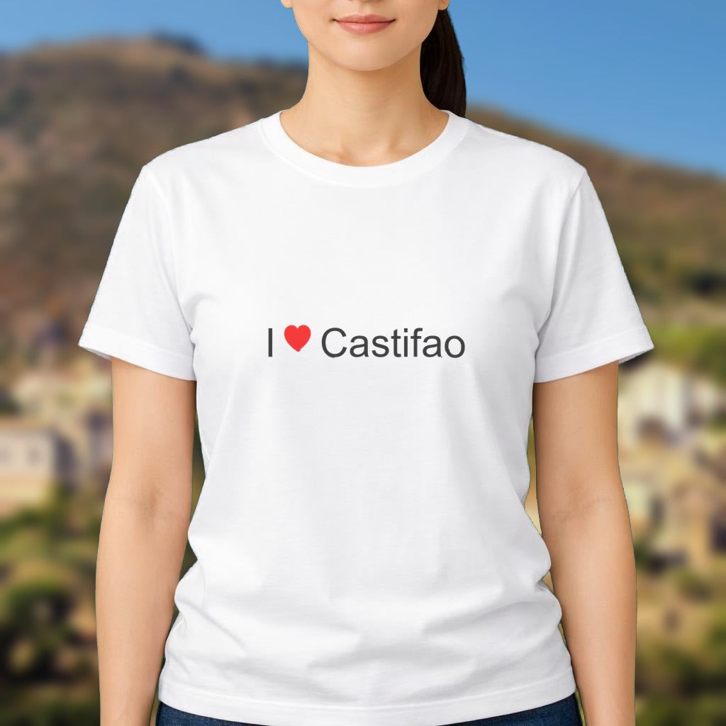 T-shirt I love castifao