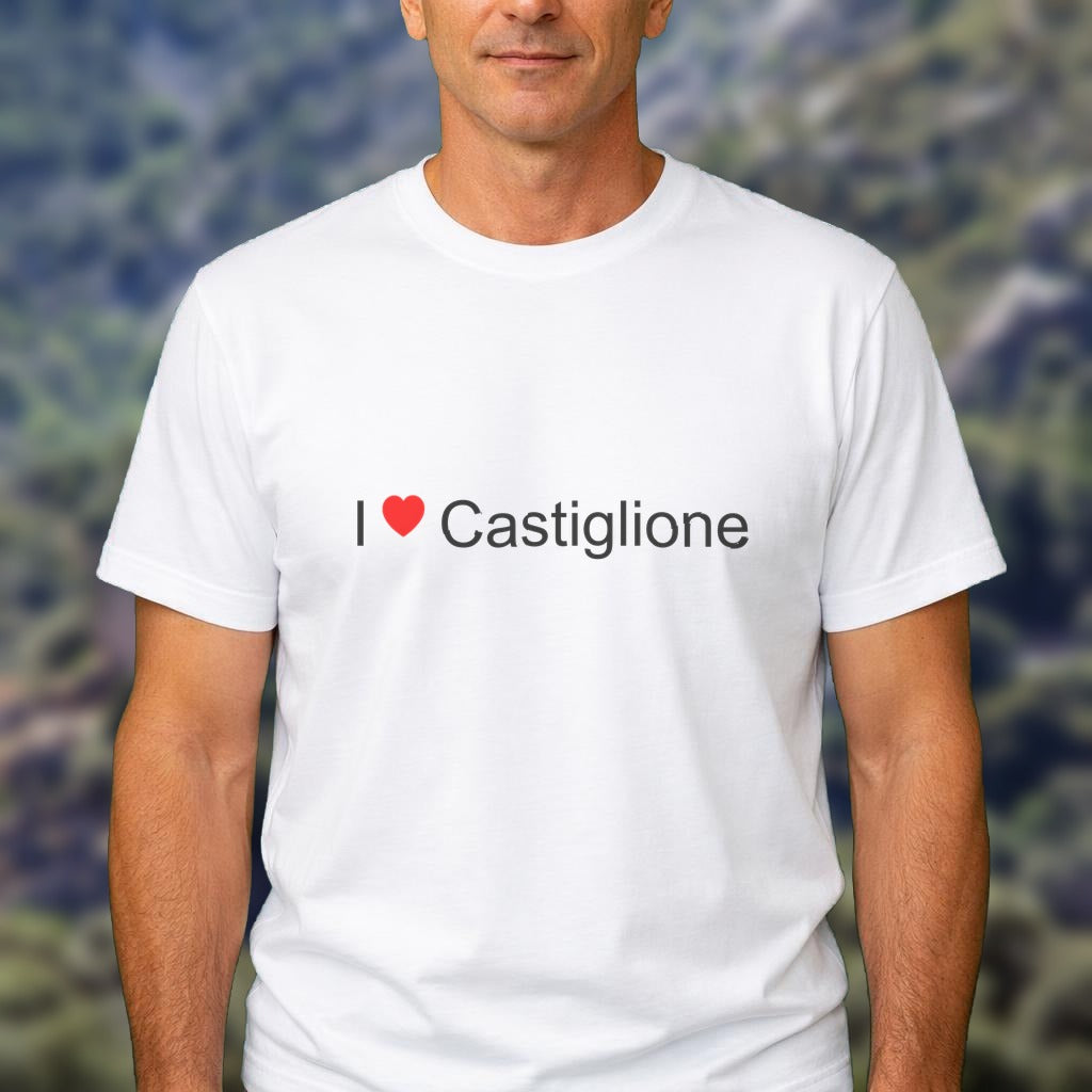 T-shirt I love castiglione
