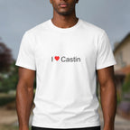 T-shirt I love castin