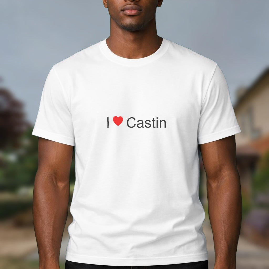 T-shirt I love castin