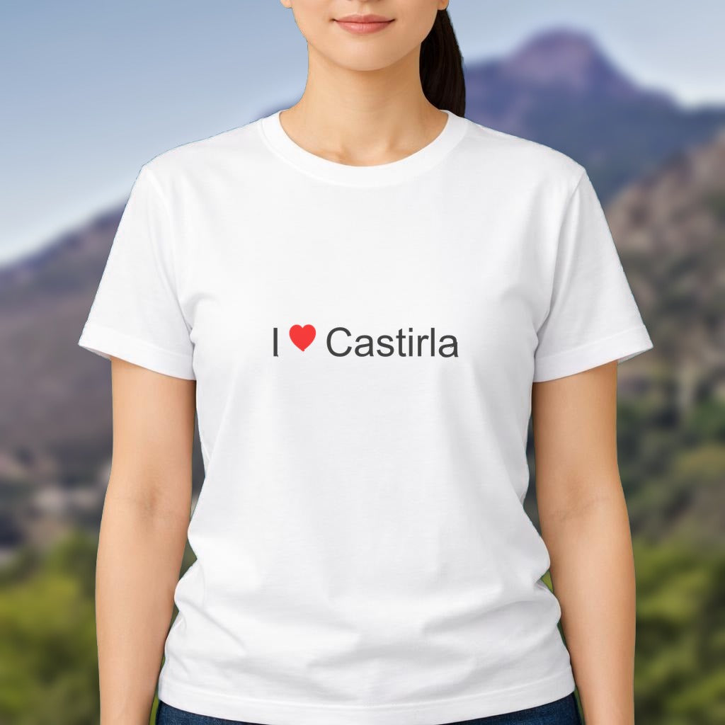 T-shirt I love castirla