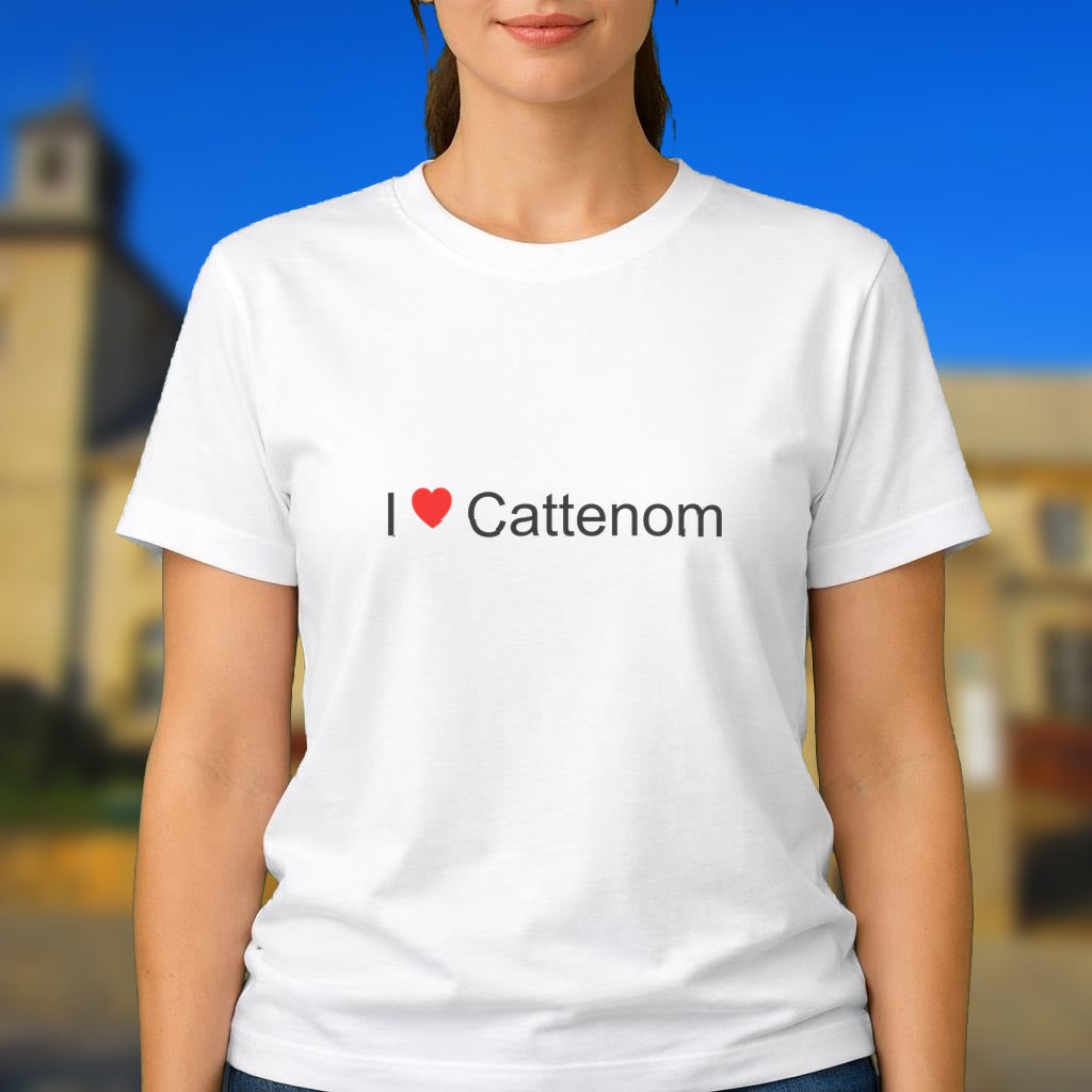 T-shirt I love cattenom