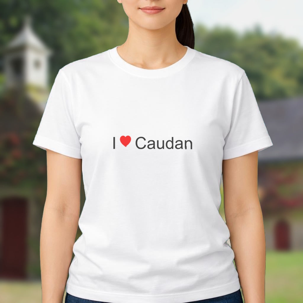 T-shirt I love caudan