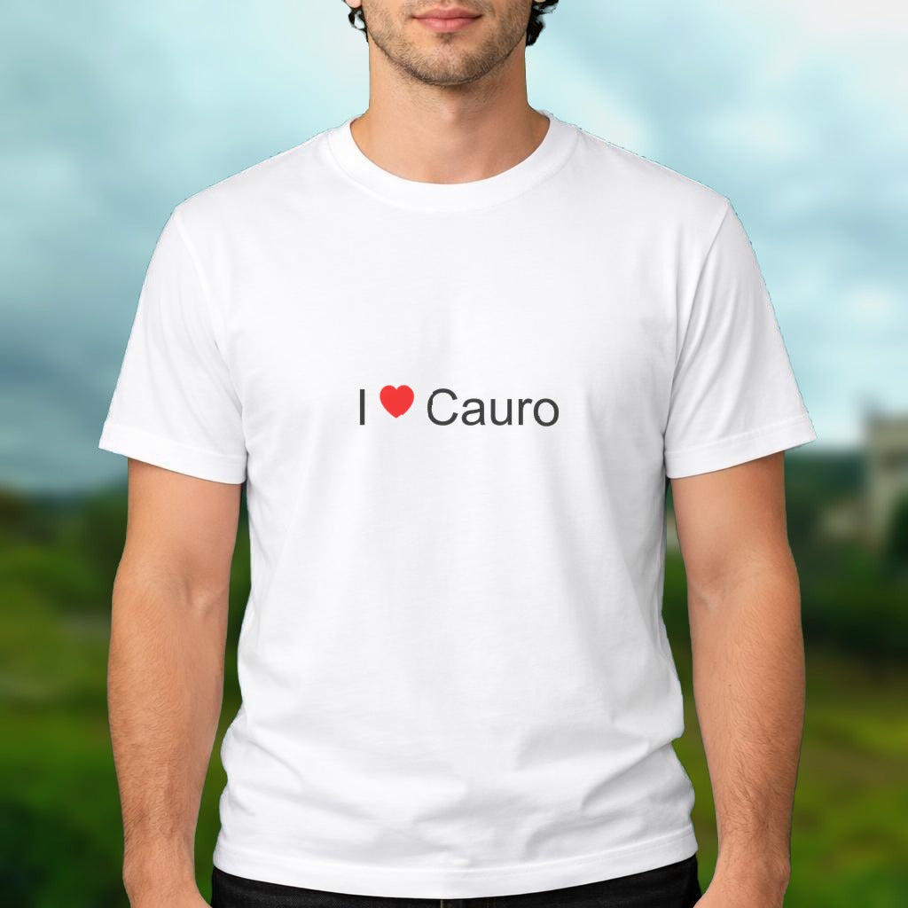 T-shirt I love cauro
