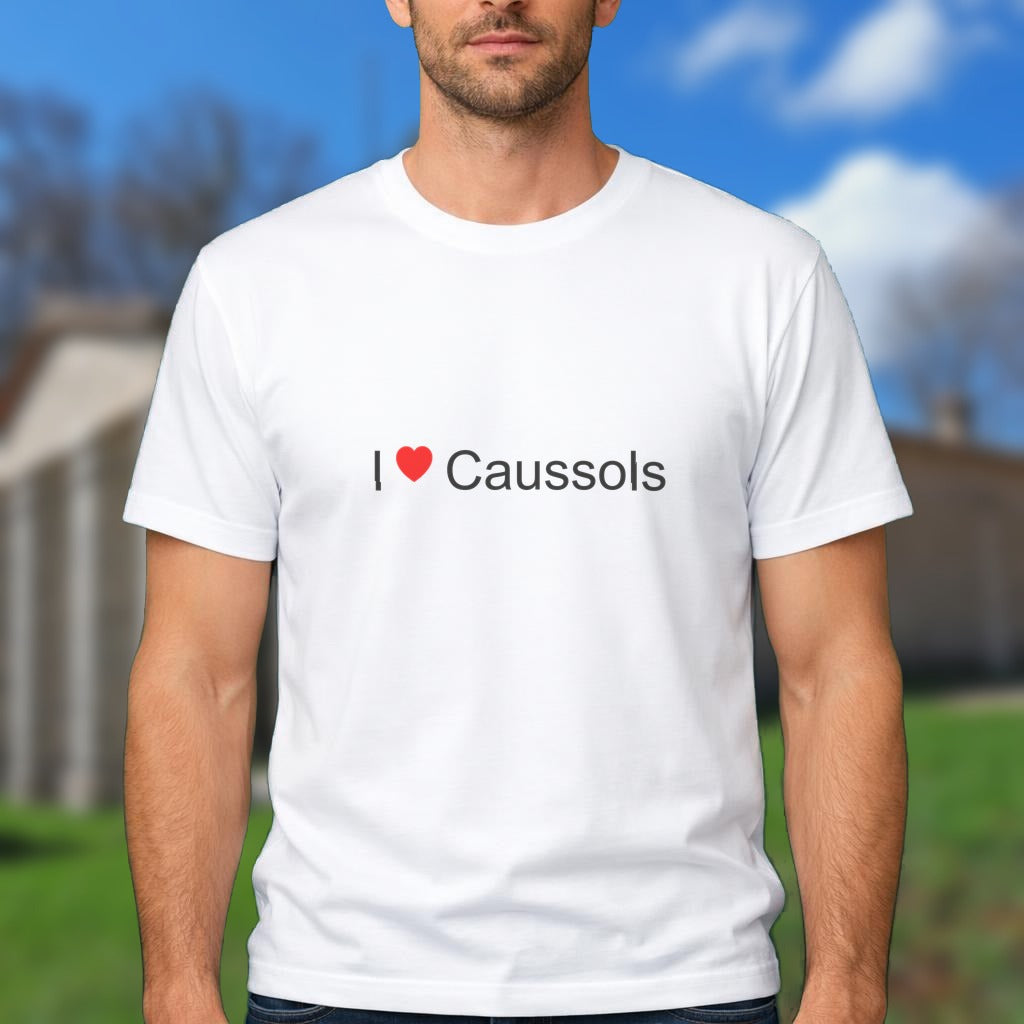 T-shirt I love caussols