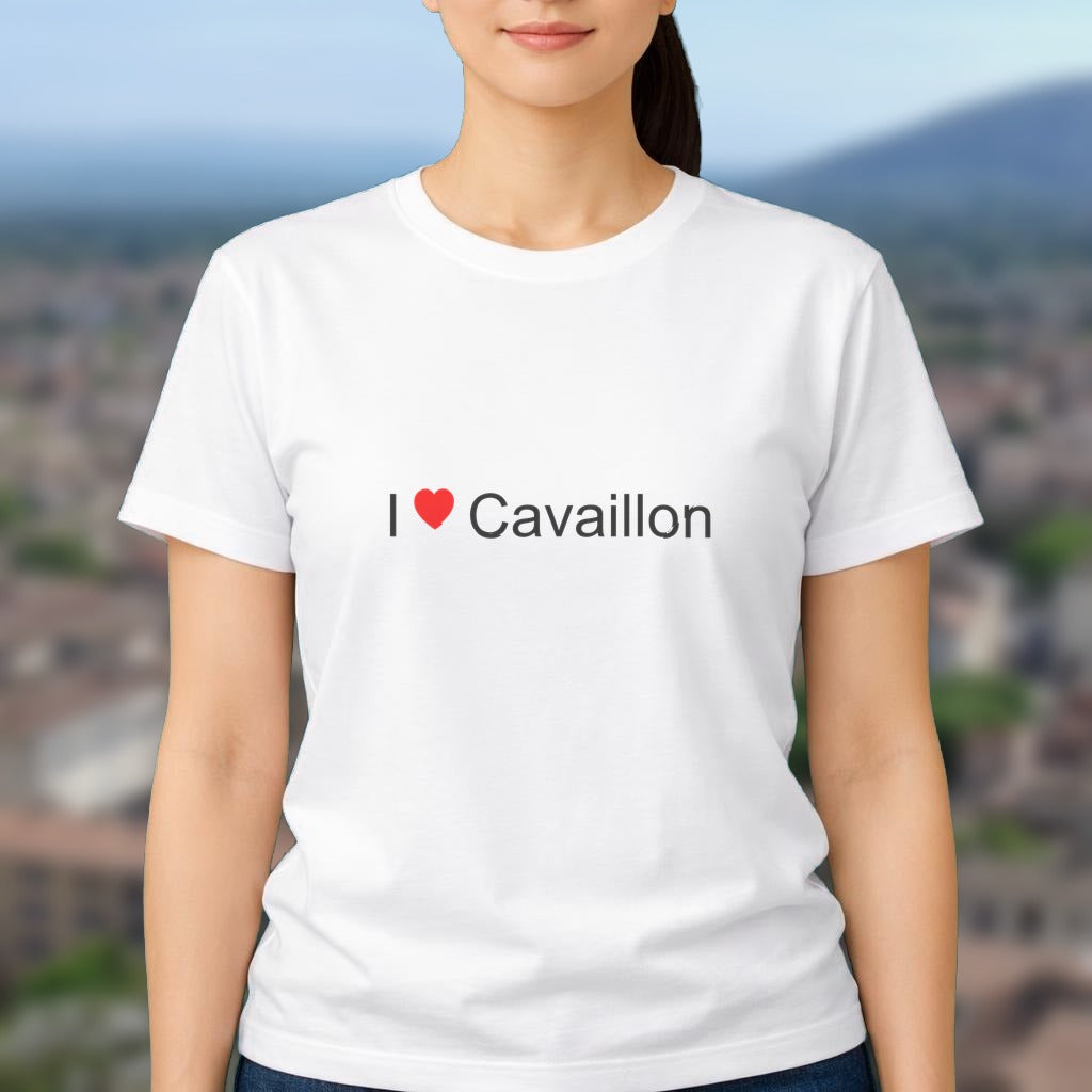 T-shirt I love cavaillon