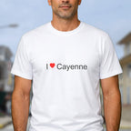 T-shirt I love cayenne