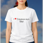 T-shirt I love cayeux-sur-mer