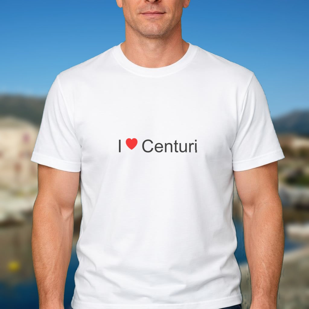 T-shirt I love centuri