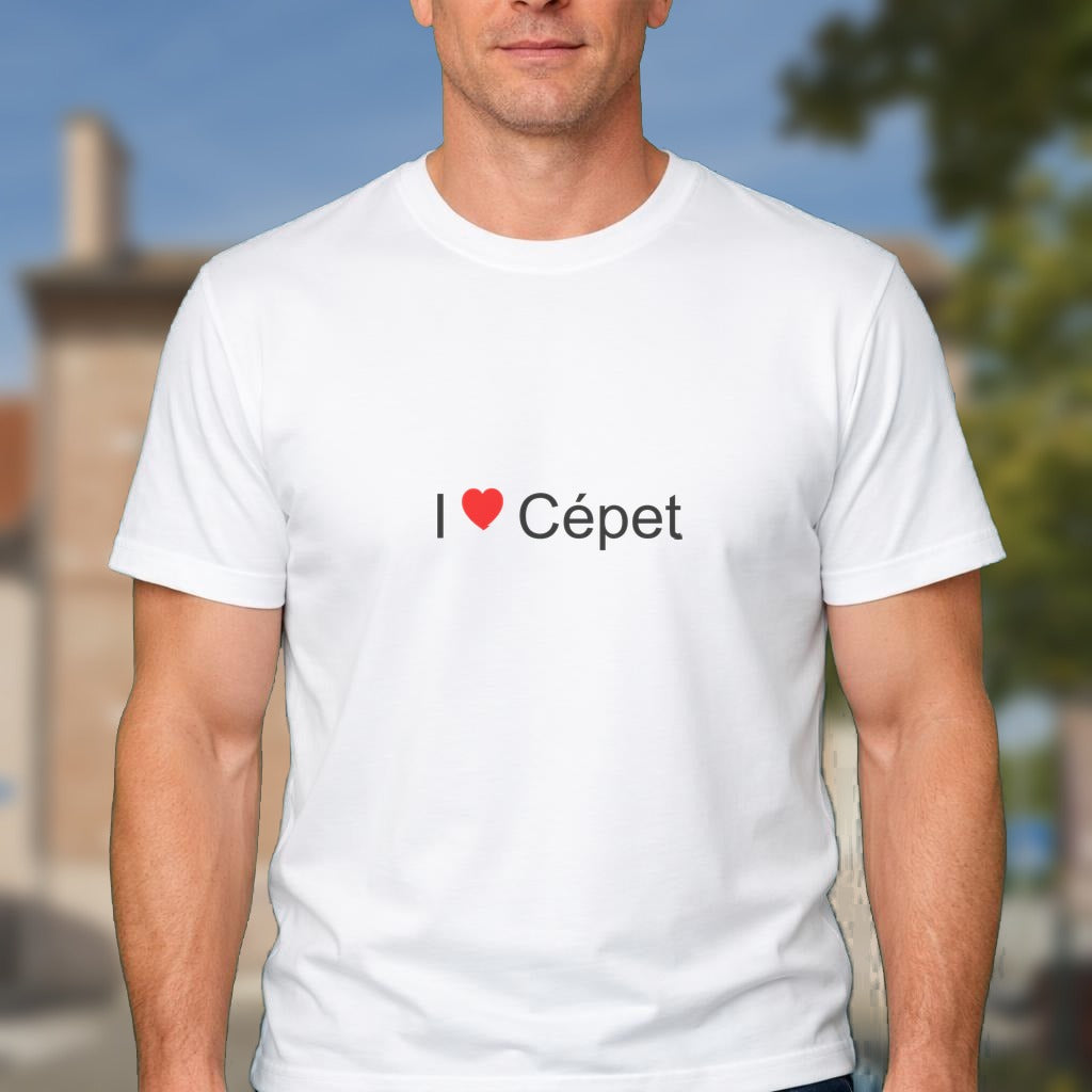 T-shirt I love cépet