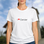 T-shirt I love cercier