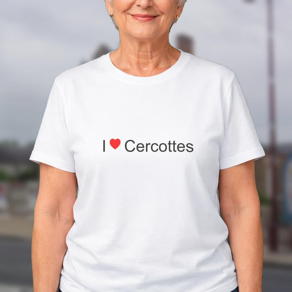 T-shirt I love cercottes
