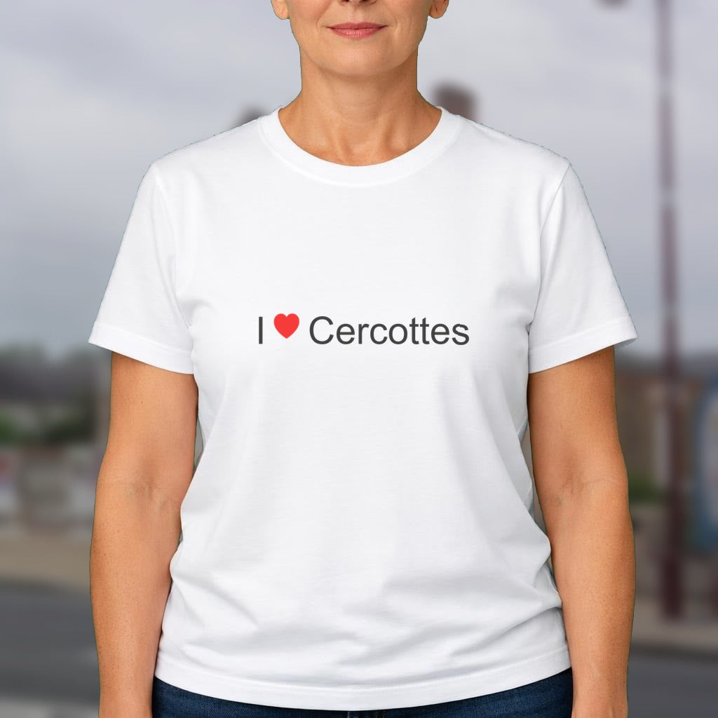 T-shirt I love cercottes
