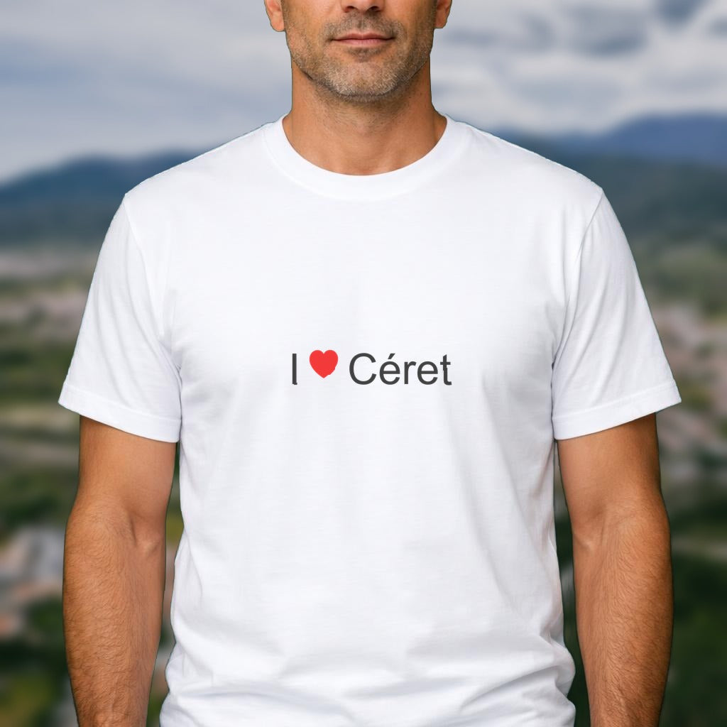 T-shirt I love céret