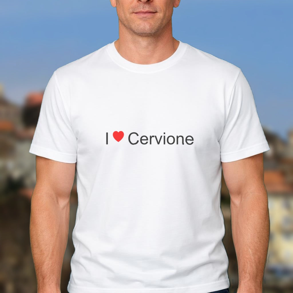 T-shirt I love cervione