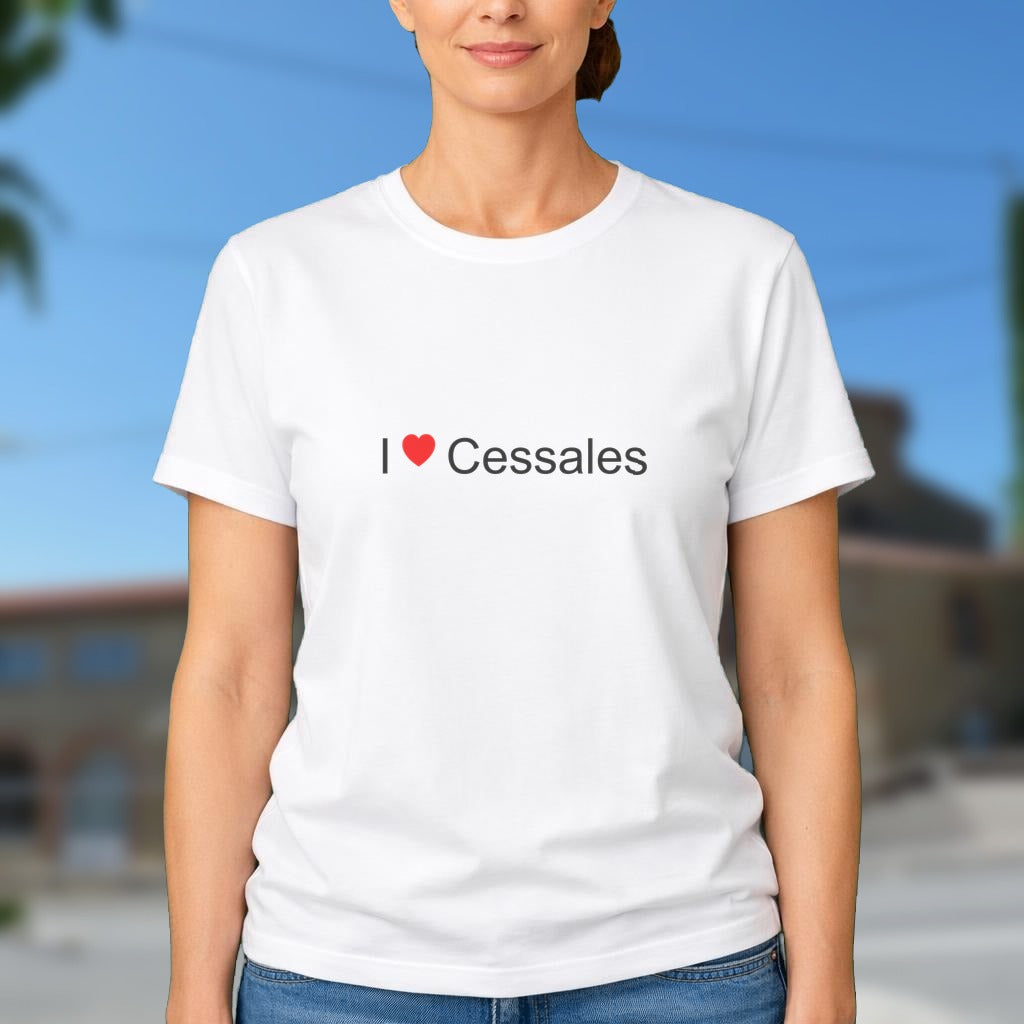 T-shirt I love cessales