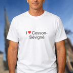 T-shirt I love cesson-sévigné