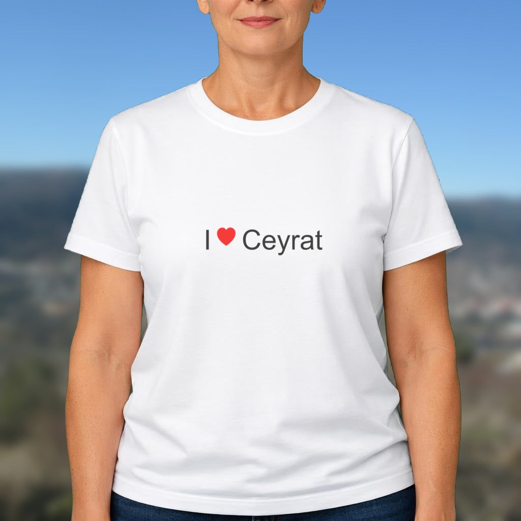 T-shirt I love ceyrat