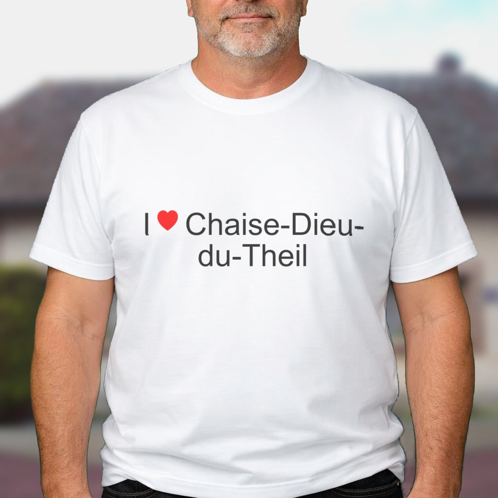 T-shirt I love chaise-dieu-du-theil