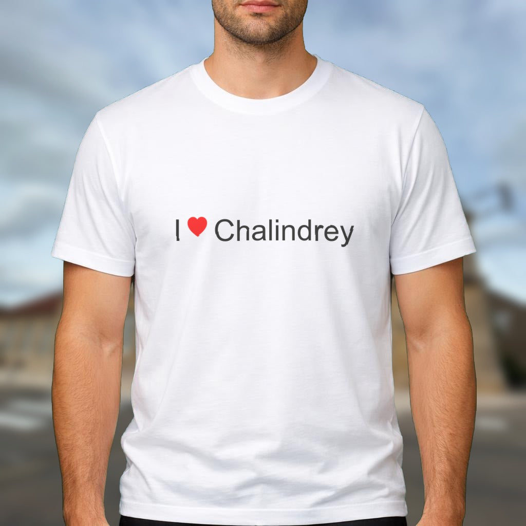 T-shirt I love chalindrey