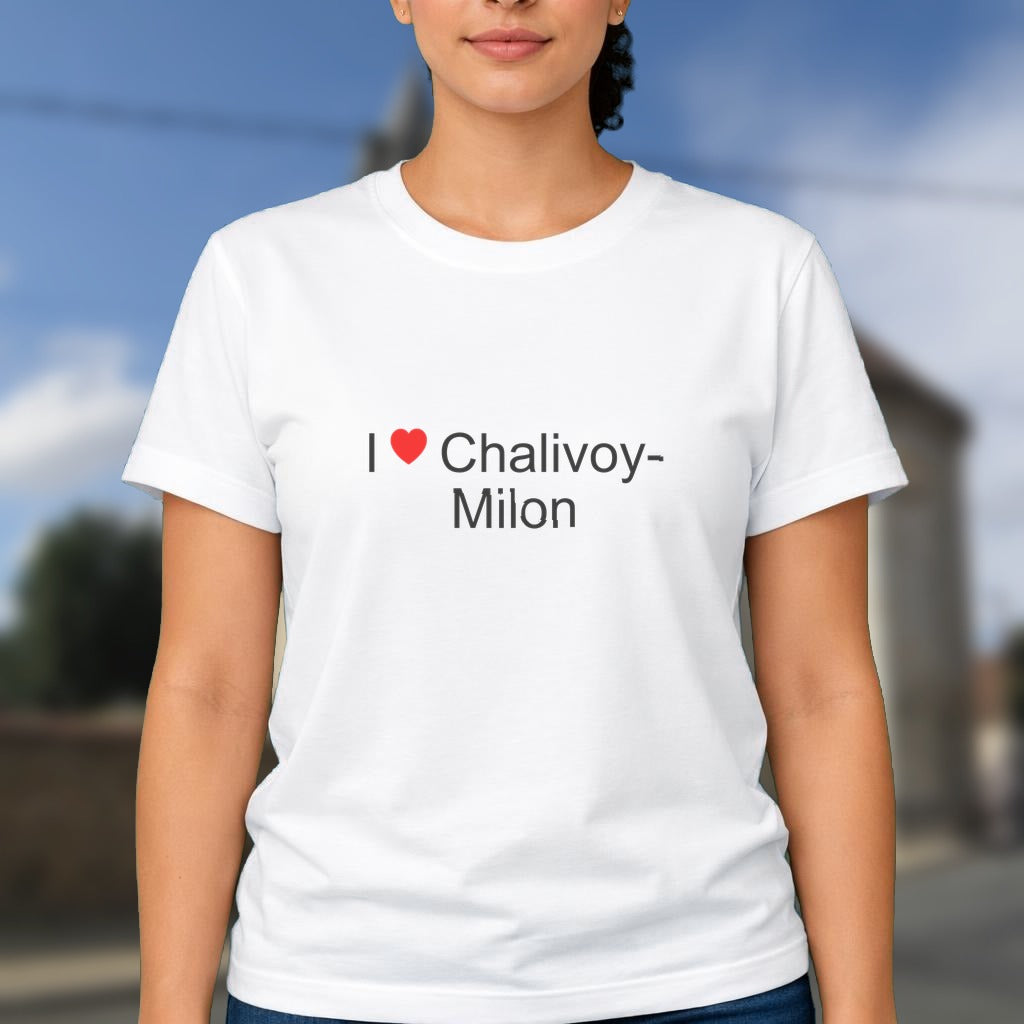 T-shirt I love chalivoy-milon