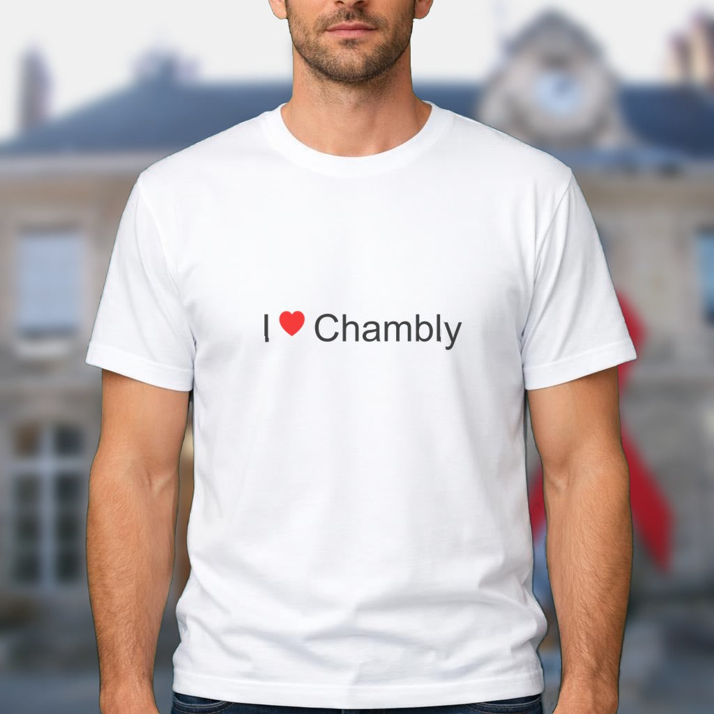 T-shirt I love chambly