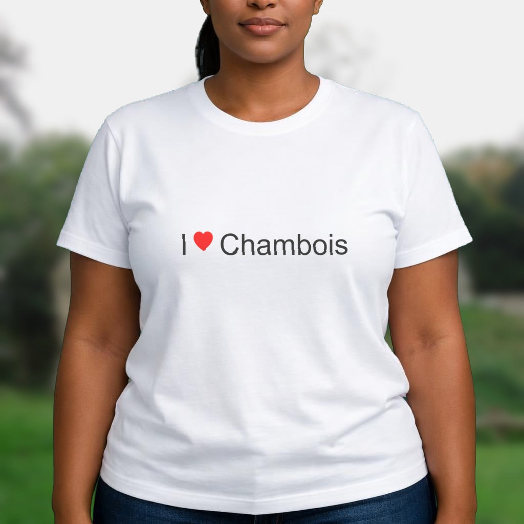T-shirt I love chambois