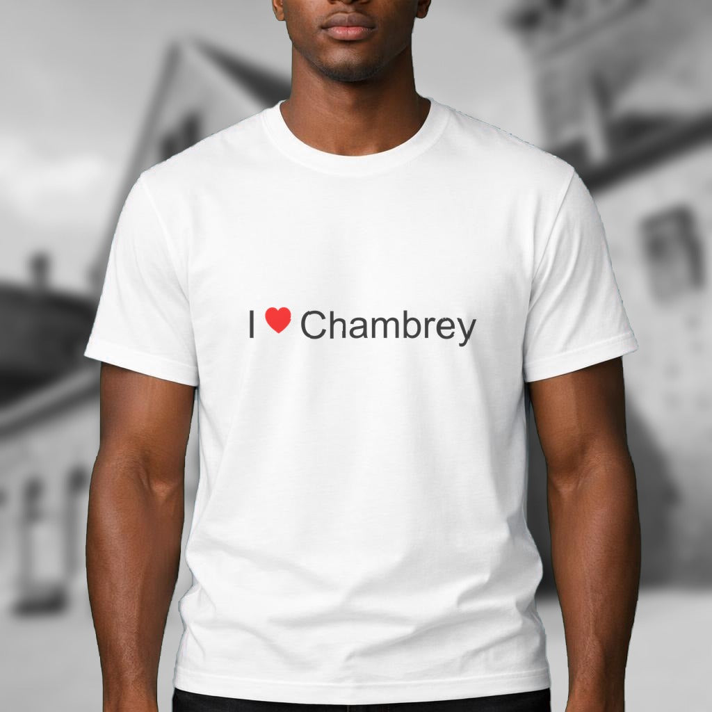 T-shirt I love chambrey