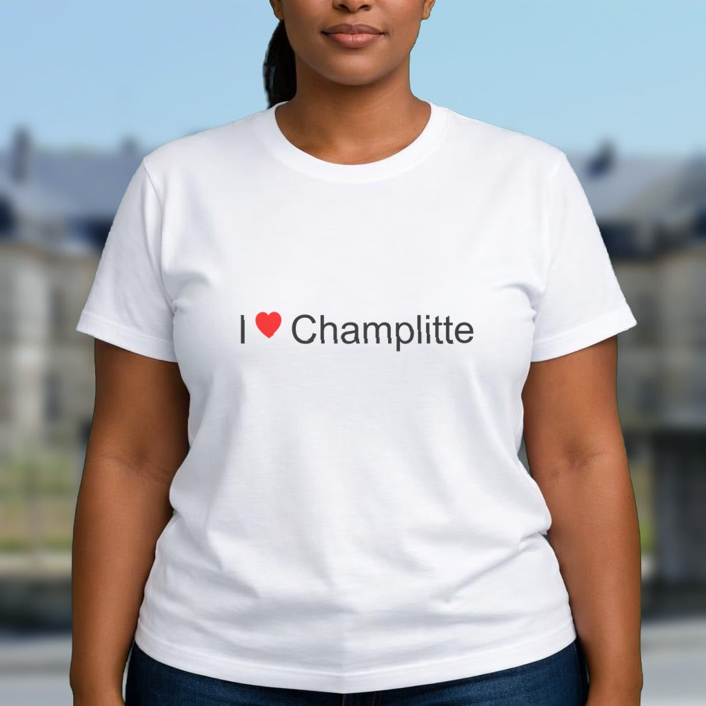 T-shirt I love champlitte