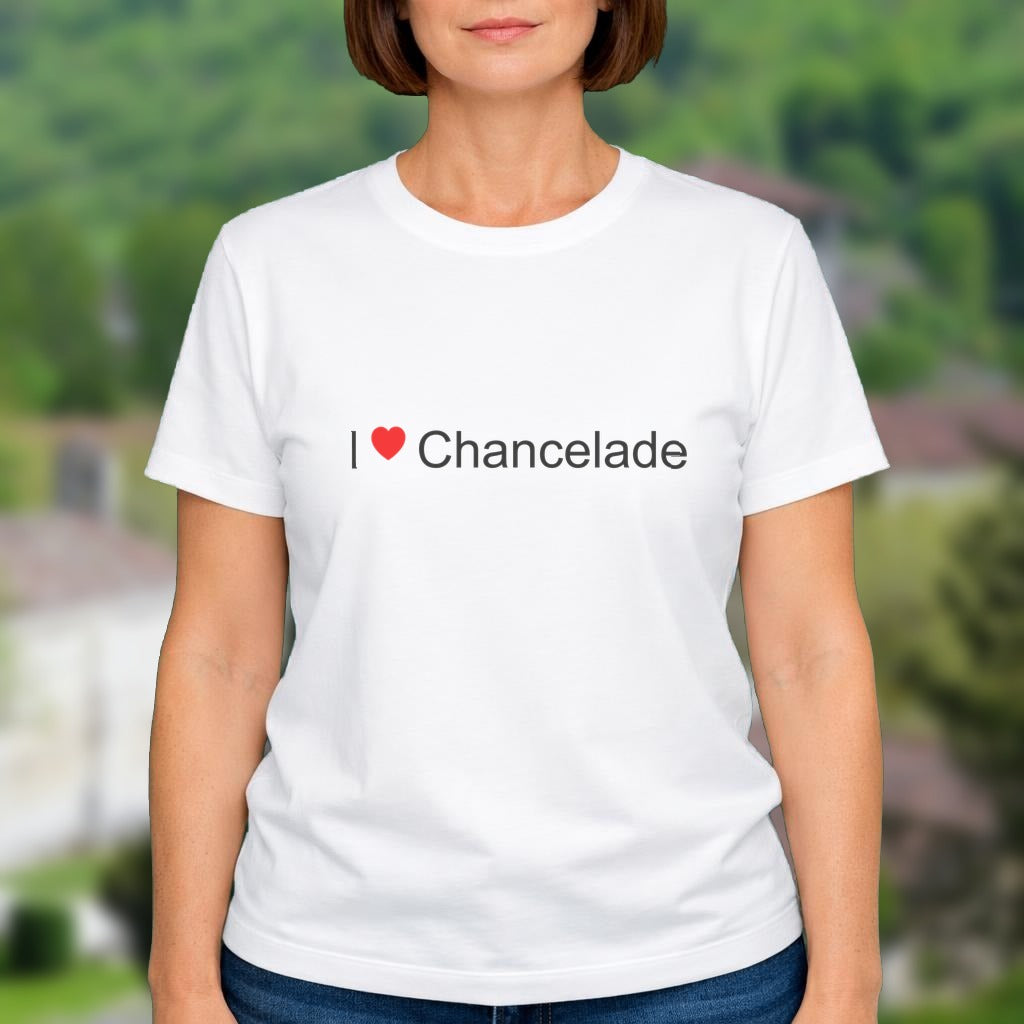 T-shirt I love chancelade