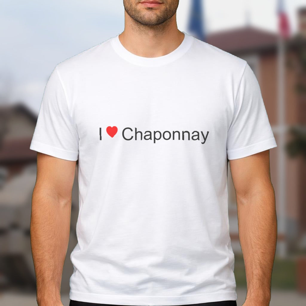 T-shirt I love chaponnay