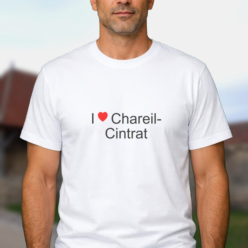 T-shirt I love chareil-cintrat