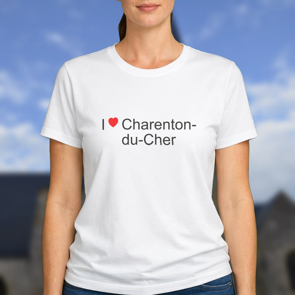 T-shirt I love charenton-du-cher