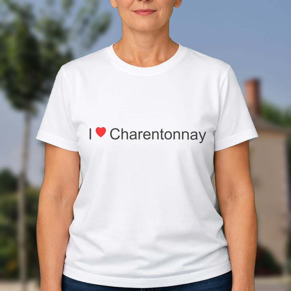 T-shirt I love charentonnay