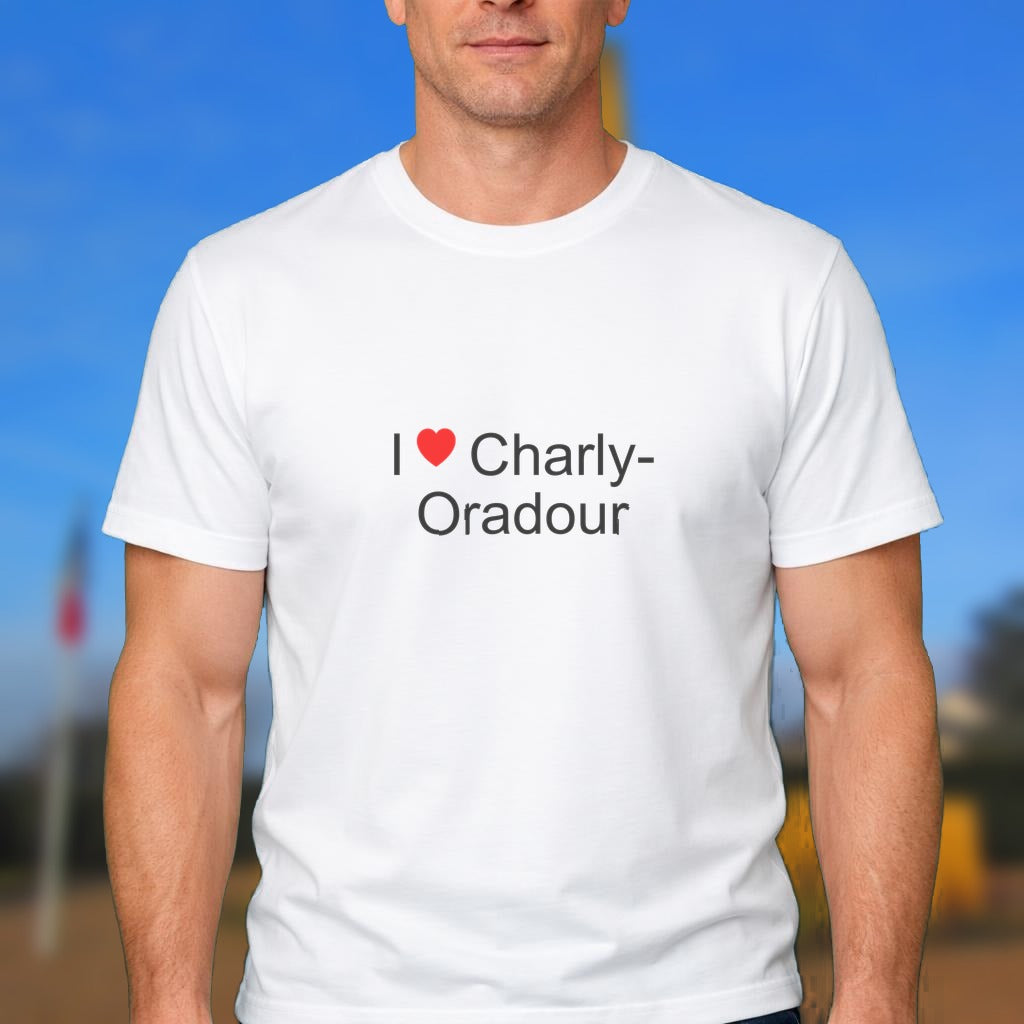 T-shirt I love charly-oradour
