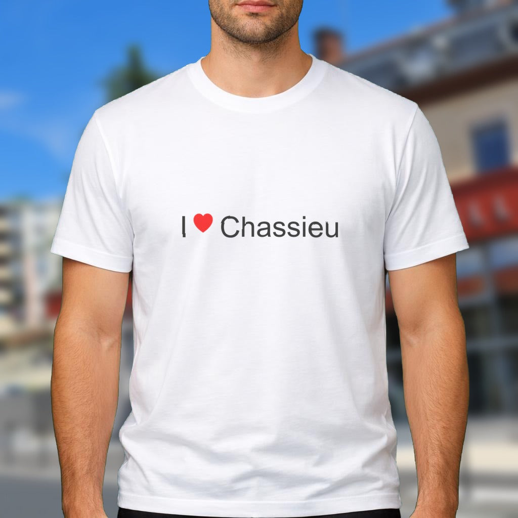 T-shirt I love chassieu