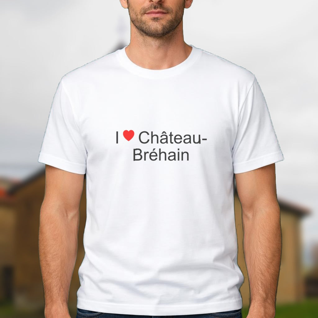 T-shirt I love château-bréhain