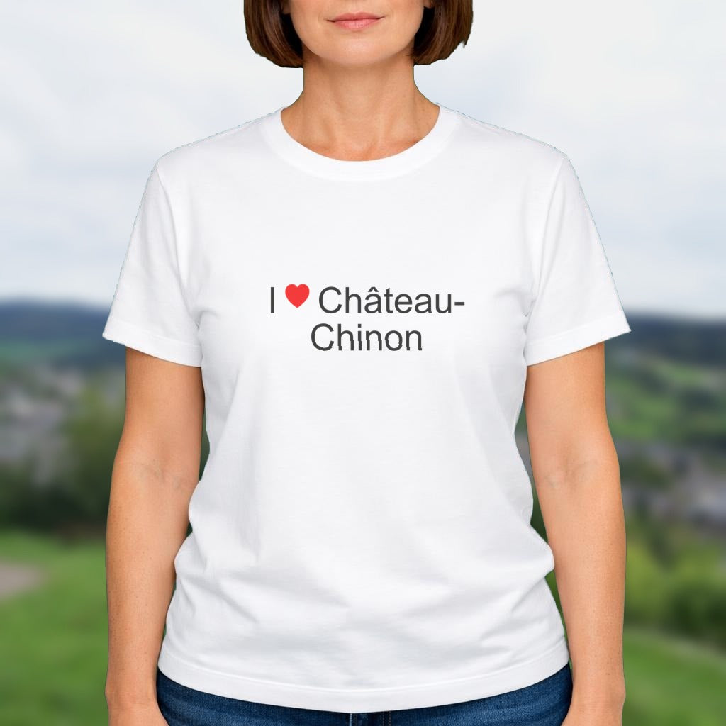 T-shirt I love château-chinon (ville)