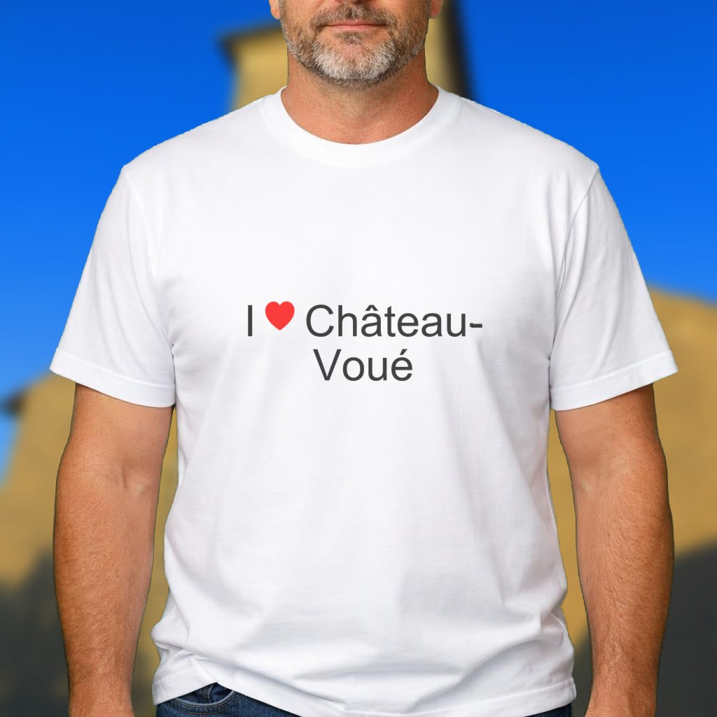 T-shirt I love château-voué