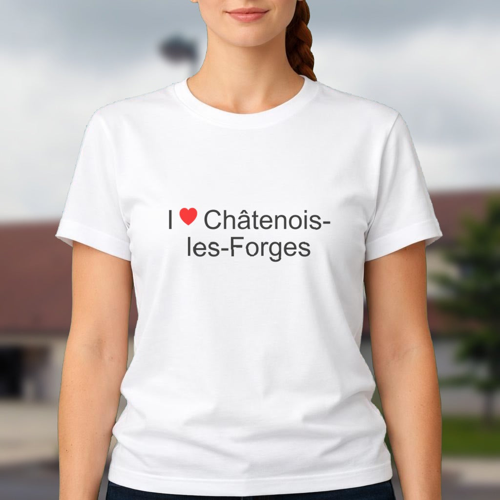 T-shirt I love châtenois-les-forges