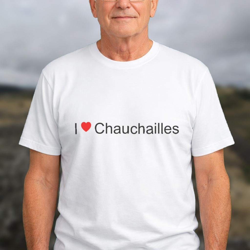 T-shirt I love chauchailles