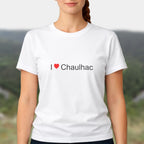 T-shirt I love chaulhac