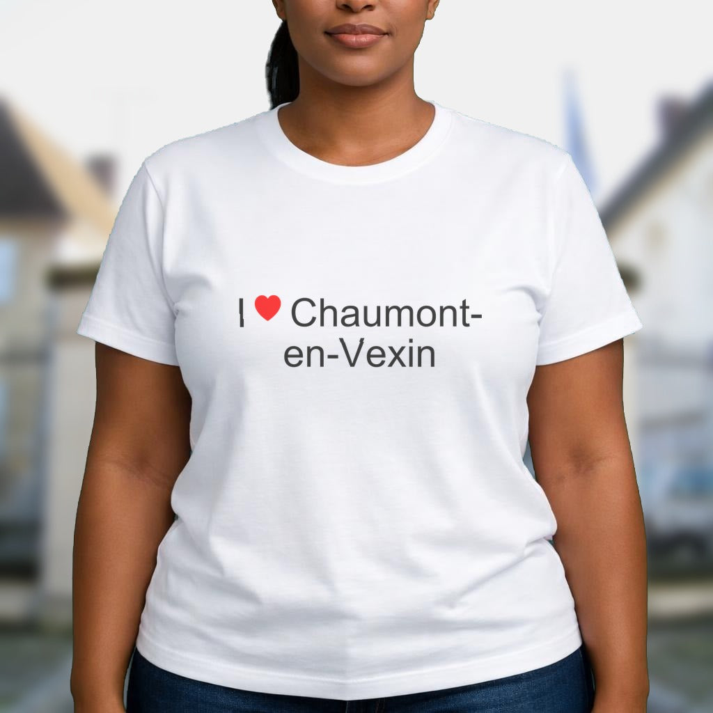 T-shirt I love chaumont-en-vexin