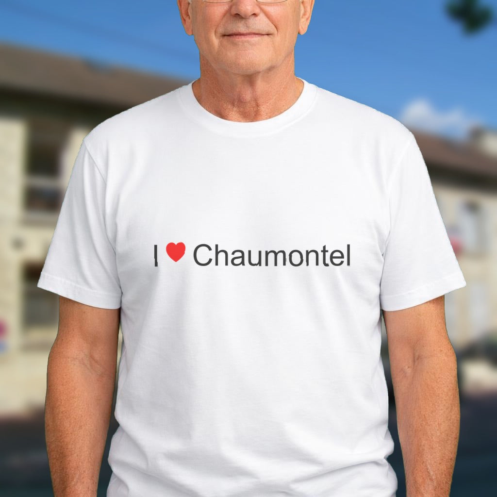 T-shirt I love chaumontel
