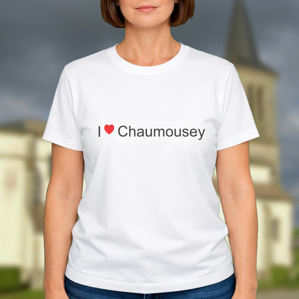 T-shirt I love chaumousey